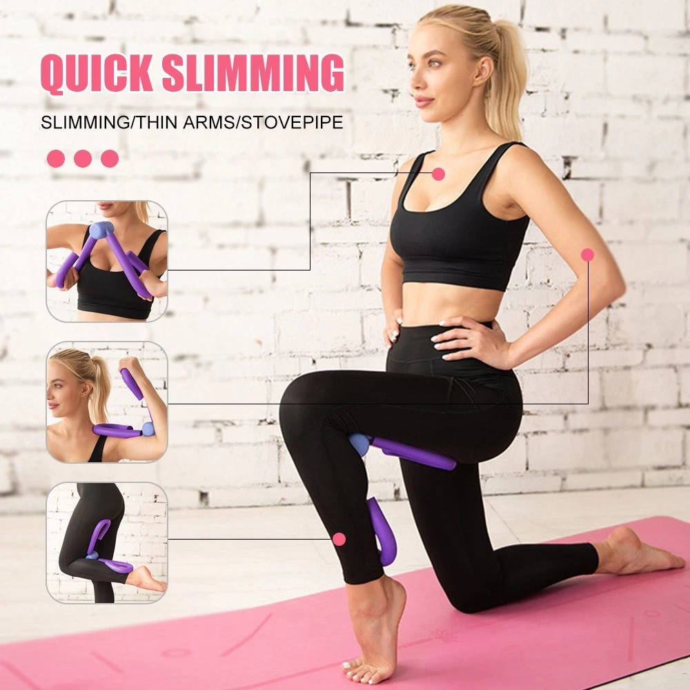 Yoga Train Leg Hip Training Tool Yoga Ring Leg-Clamping Artifact Yoga Leg Clamp for Lady