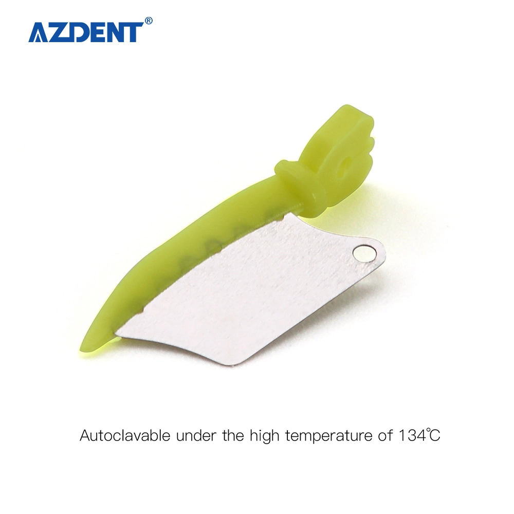 Azdent Dental Plastic Wedge Knife with Dental Stainless Steel Matrix