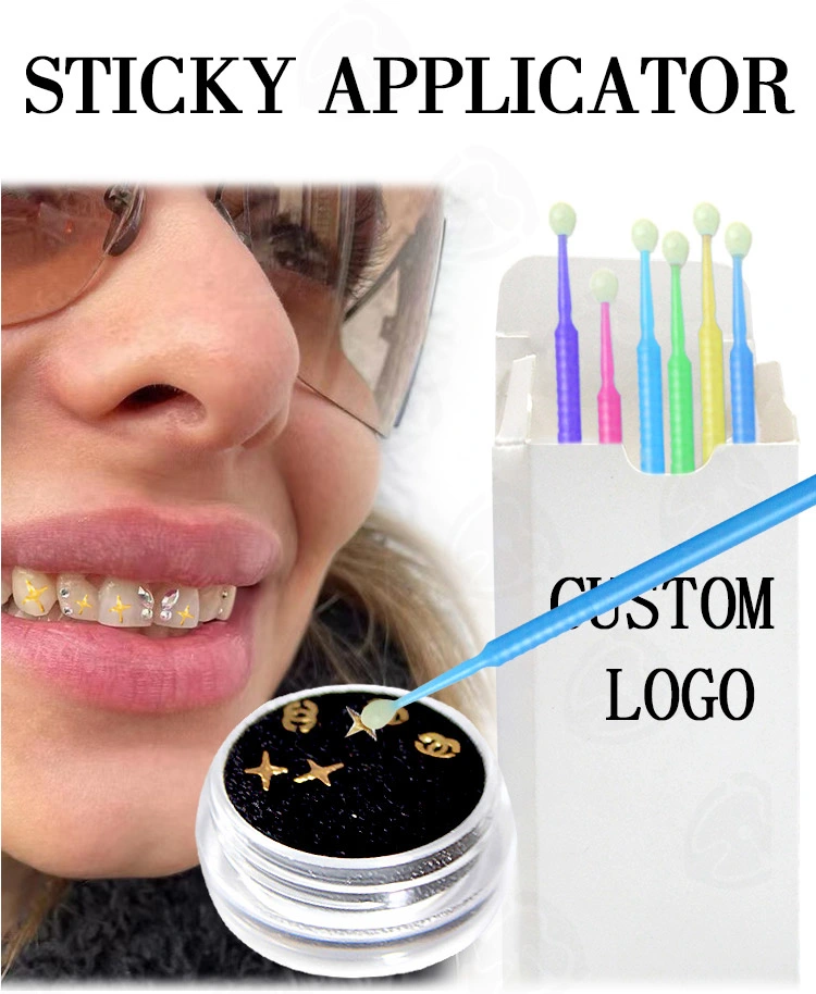 Plastic Rod Sticky Sticks Adhesive Bonding Tip Micro Applicator