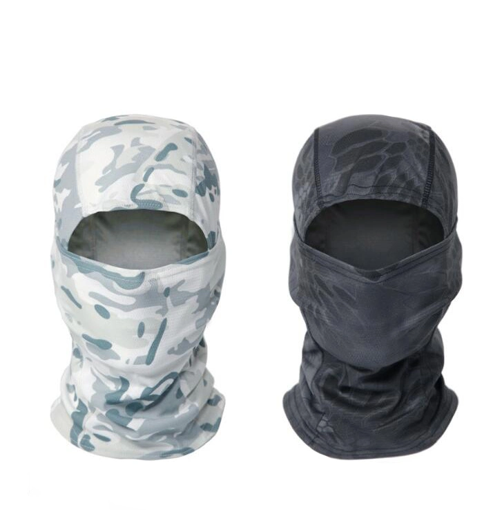 Outdoor Riding Skin Protective Camouflage Mask to Protect Head