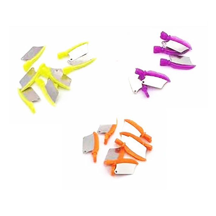 Disposable Colorful Dental Interprocimal Plastic Wedge All 3 Sizes with Blade