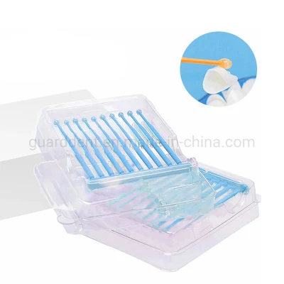 Disposable Plastic Sticky Applicator Dental Bonding Adhesive Tip Refill Bonding Stick for Dental Clinic