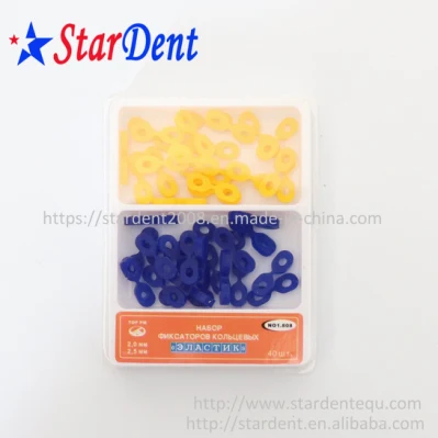 Orthodontic Teeth Dental Wooden Fixing Wedges with Hole