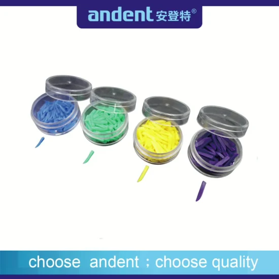 Colorful Different Sizes Plastic Dental Wedges with Holes